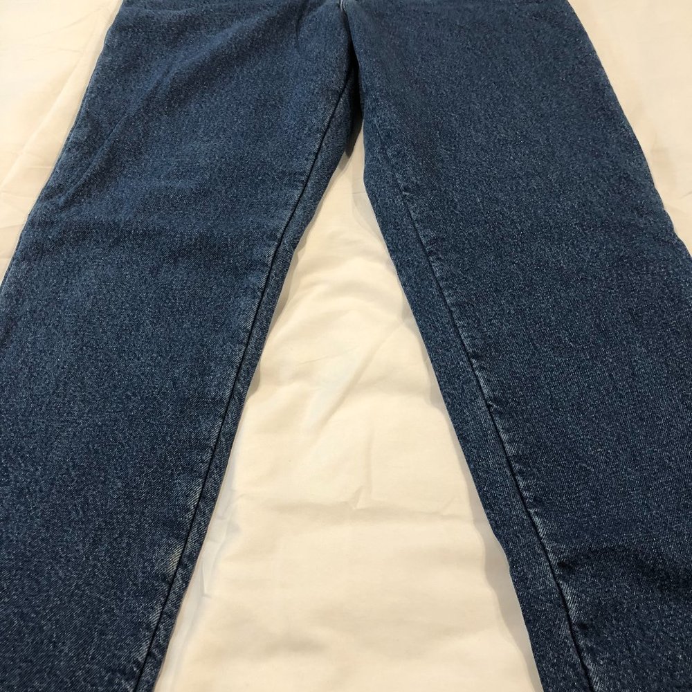 Biker/Snow Birds LL Bean Men's Double L Jeans, Flannel-Lined, Classic Fit